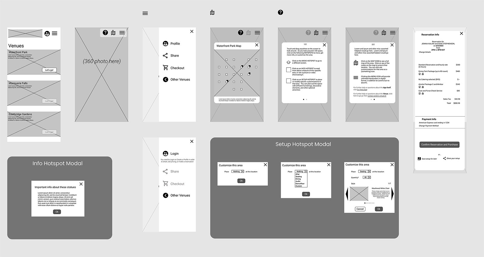 Image of Figma Wireframes